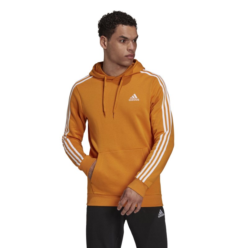 Adidas Herren Essentials Fleece 3-Streifen Hoodie