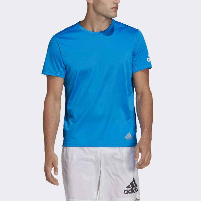 Adidas Herren Runningshirt/T-Shirt Run Men Tex Fs21 KA Run It Tee M