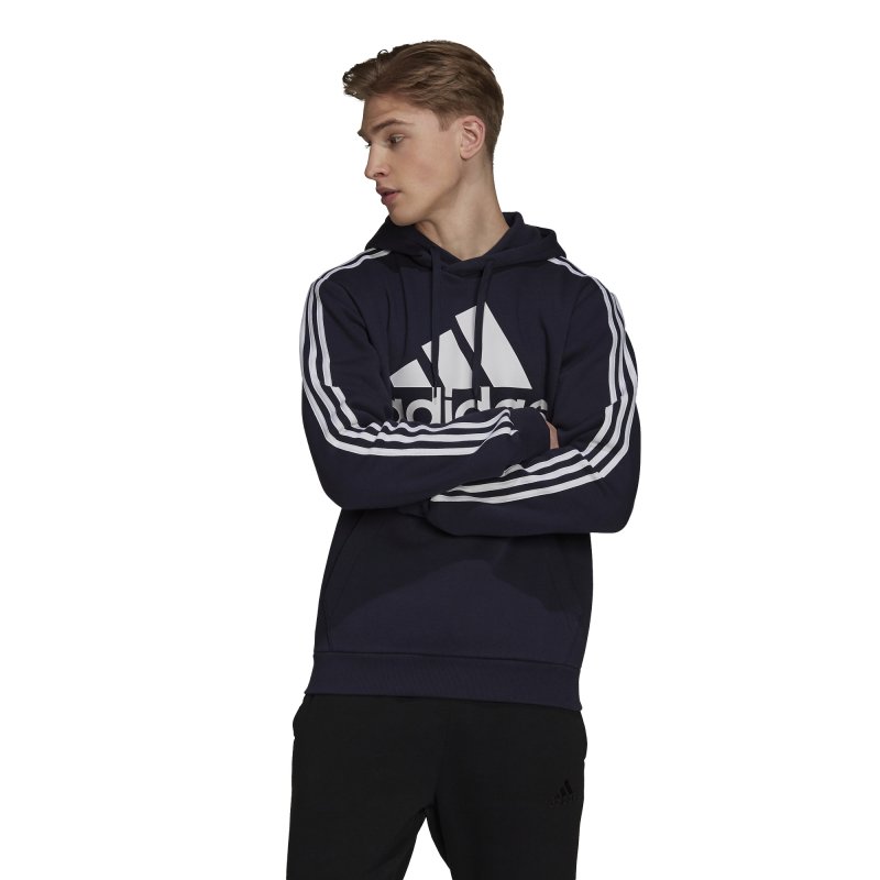 Adidas Herren Essentials Fleece 3-Streifen Logo Hoodie