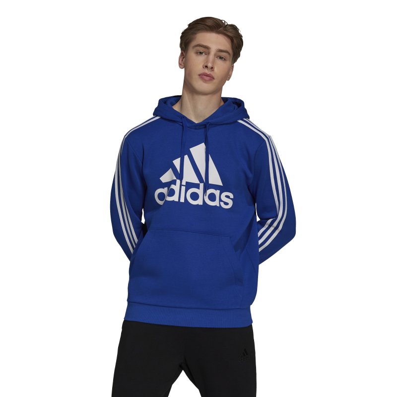 Adidas Herren Essentials Fleece 3-Streifen Logo Hoodie