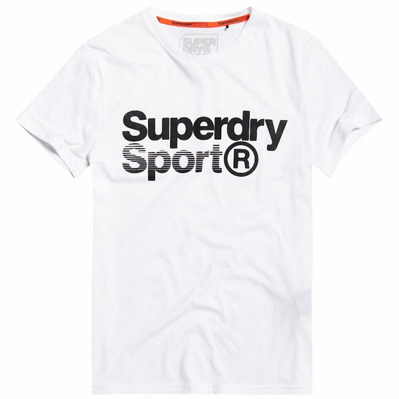 Superdry Herren Core Sport Graphic Tee Sporttop